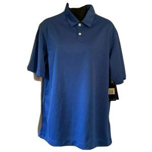 Nike Dry Golf Polo Performance Shirt Dri-FIT Blue Mens NEW Small